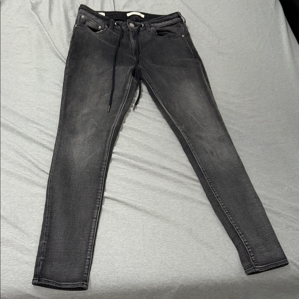Pacsun Charcoal Denim Skinny Jeans 30x30